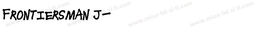 Frontiersman J字体转换